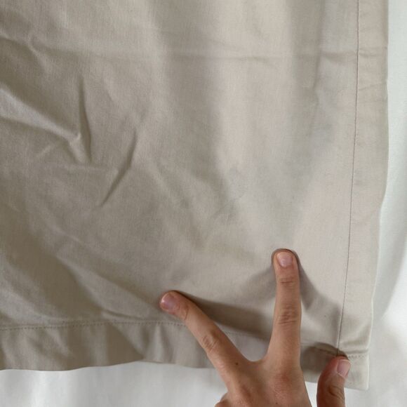 Nike Golf Skirt Women's Medium 10 Khaki Lined Zip Back Pockets Dri Fit - Picture 3 of 7